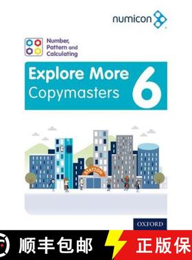 【3-4周达】Numicon: Number, Pattern and Calculating 6 Explore More Copymasters: - Numicon: Number, Pa... [9780198489849]