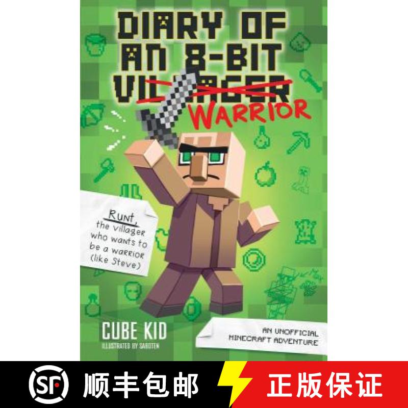 【2-3周达】Diary of an 8-Bit Warrior (Book 1 8-Bit Warrior Series), Volume 1: An Unofficial Minecraft... [9781449480059]