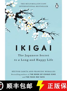 【3-4周达】Ikigai: The Japanese Secret to a Long and Happy Life [9780143130727]
