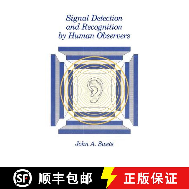 【3-4周达】Signal Detection and Recognition by Human Observers [9780932146212]