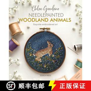Needlepainted 9781800922488 Giordano Embroidered 3周达 Art Animals Woodland Chloe The Exquisite