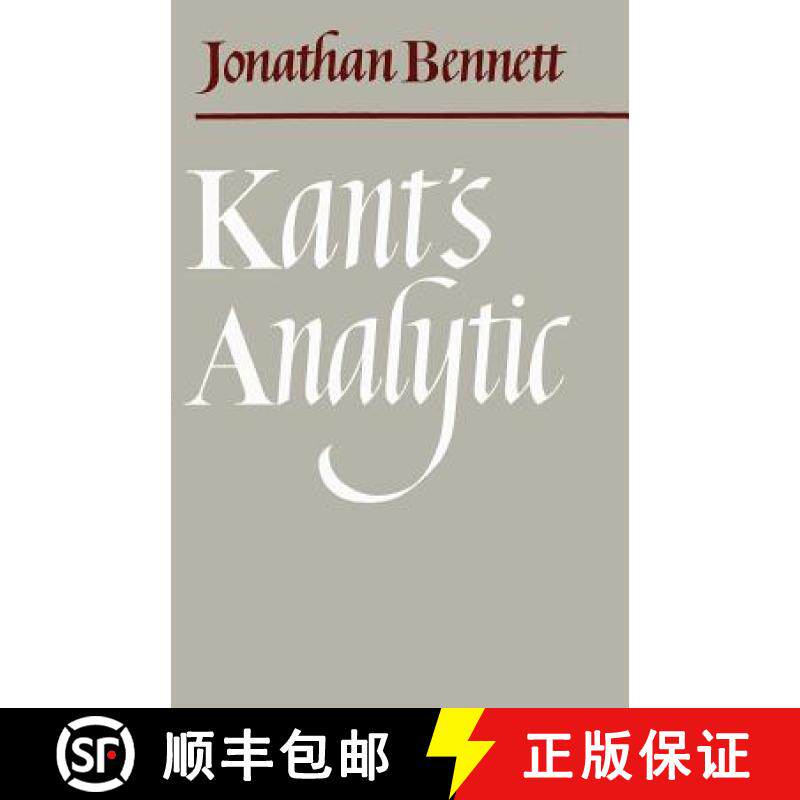 【3-4周达】Kant's Analytic [9780521093897]