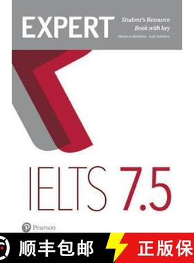 【3-4周达】Expert IELTS 7.5 Student's Resource Book with Key: - Expert IELTS 7.5 Student's Resource B... [9781292125138]