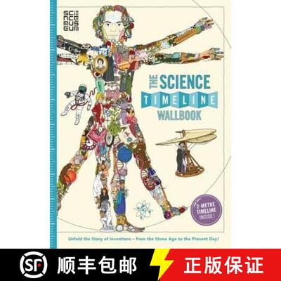 Science Timeline Wallbook: Unfold the Story of Science - from the Stone Age to the Present Day! [9780995482012]