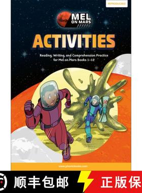【3-4周达】Phonic Books Mel on Mars Activities: Activities Accompanying Mel on Mars Books for Older R... [9780593842478]