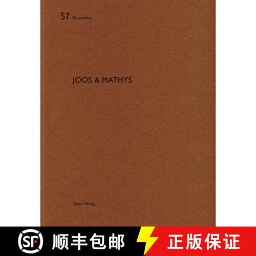 【3-4周达】Joos and Mathys: De aedibus 57: De Aedibus 57 [9783037610770]