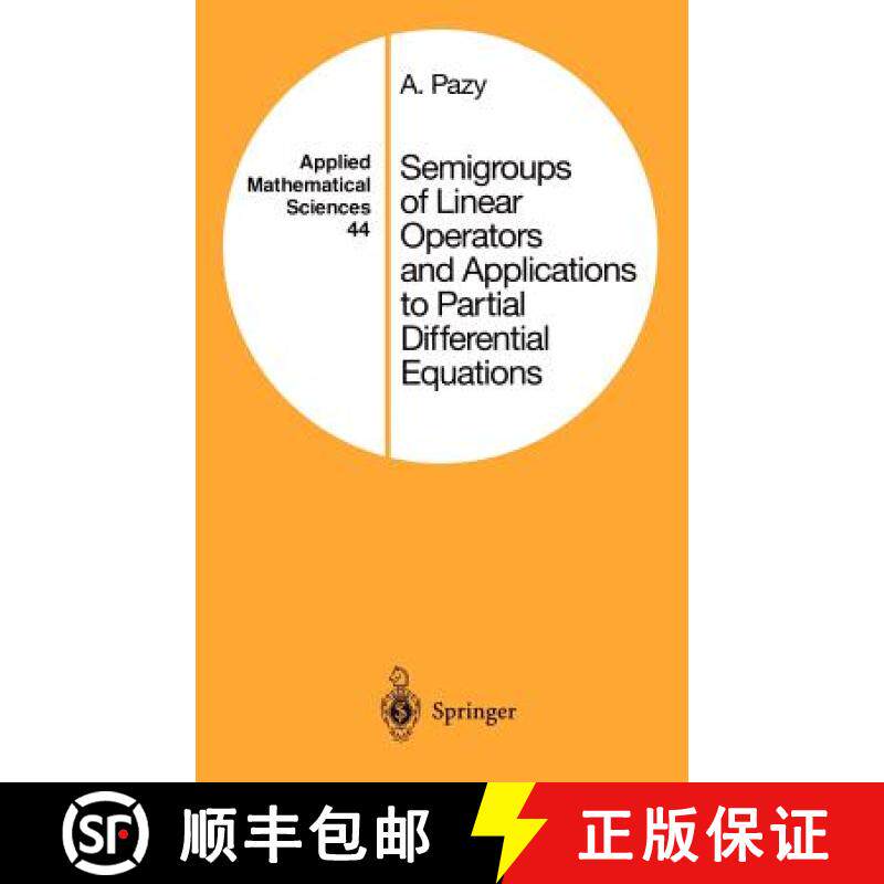 【3-4周达】Semigroups of Linear Operators and Applications to Partial Differential Equations [9780387908458]