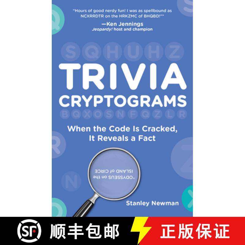 【2-3周达】Trivia Cryptograms: When the Code Is Cracked, It Reveals a Fact [9781454950318]