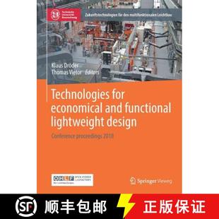 Technologies 9783662582053 2018 lightweight 4周达 design economical for proceedings and Conference functional