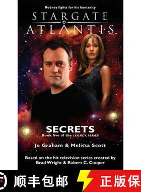 【3-4周达】STARGATE ATLANTIS Secrets (Legacy book 5) [9781905586592]