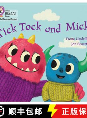 【3-4周达】Tick Tock and Mick: Band 01b/Pink B [9780008381172]