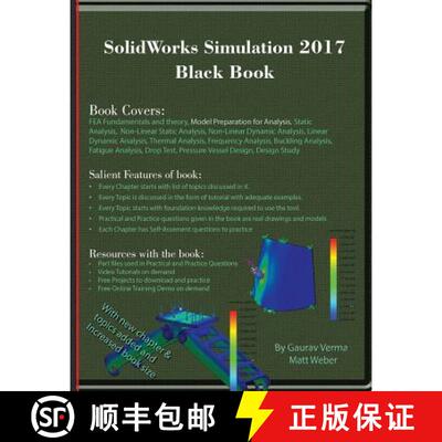 【3-4周达】SolidWorks Simulation 2017 Black Book [9780995097483]