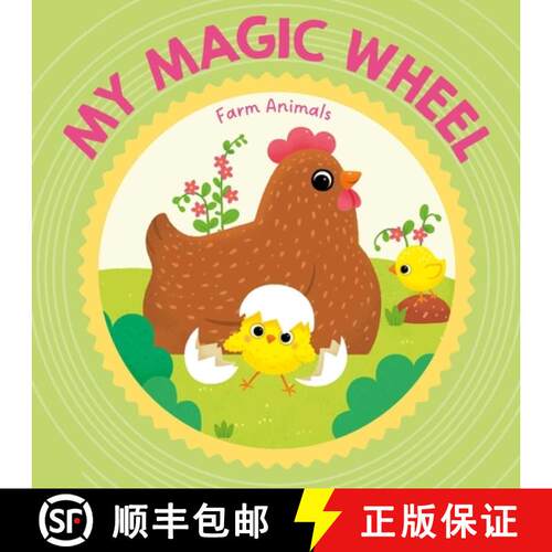 【3-4周达】My Magic Wheel - Farm Animals [9781968522001]