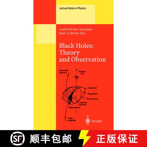 【3-4周达】精装 Black Holes: Theory and Observation: Proceedings of the 179th W.E. Heraeus Seminar He... [9783540651581]
