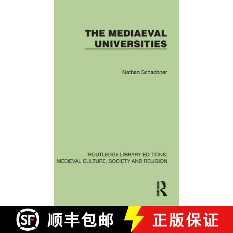 【3-4周达】The Mediaeval Universities [9781041007821]