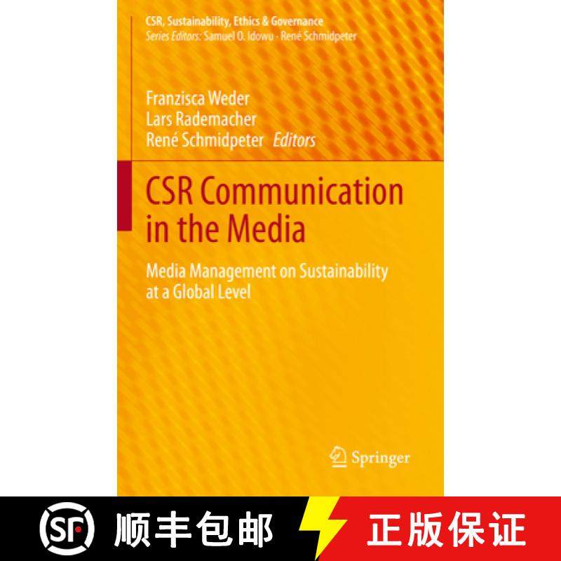 【3-4周达】Csr Communication in the Media: Media Management on Sustainability at a Global Level [9783031189784]