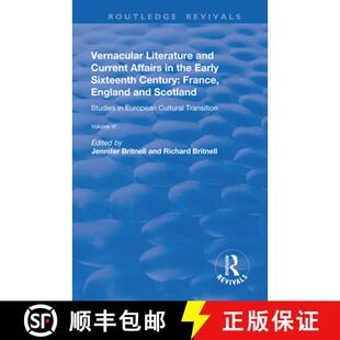 Current France Affairs and Vernacular England Century ... Early Literature Sixteenth 4周达 9781138719590 the