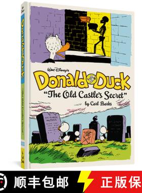 【3-4周达】Walt Disney's Donald Duck: the Old Castle's Secret (the Complete Carl Barks Disney Library... [9781606996539]
