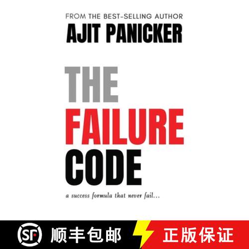 【3-4周达】THE FAILURE CODE: a success formula that never fails [9789334149326]