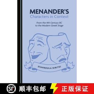 Characters 9781527540170 Context Stage 4th the Menanderâ From 预订 Century Modern Greek