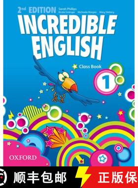 【3-4周达】Incredible English: 1: Class Book: - Incredible English: 1: Class Book [9780194442282]