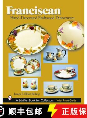 【3-4周达】Franciscan Hand-Decorated Embossed Dinnerware [9780764319860]