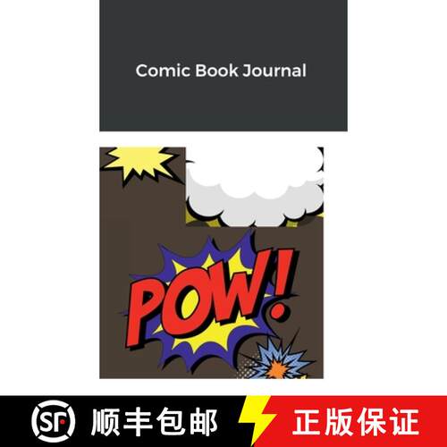 【3-4周达】精装 Comic Book Journal [9781458357656]