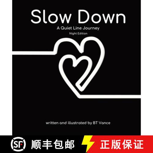 【3-4周达】精装 Slow Down: A Quiet Line Journey [9798996001231]