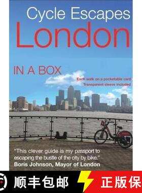 【3-4周达】Cycle Escapes London in a Box: Best cycling routes within easy reach of London on pocketab... [9780993094644]