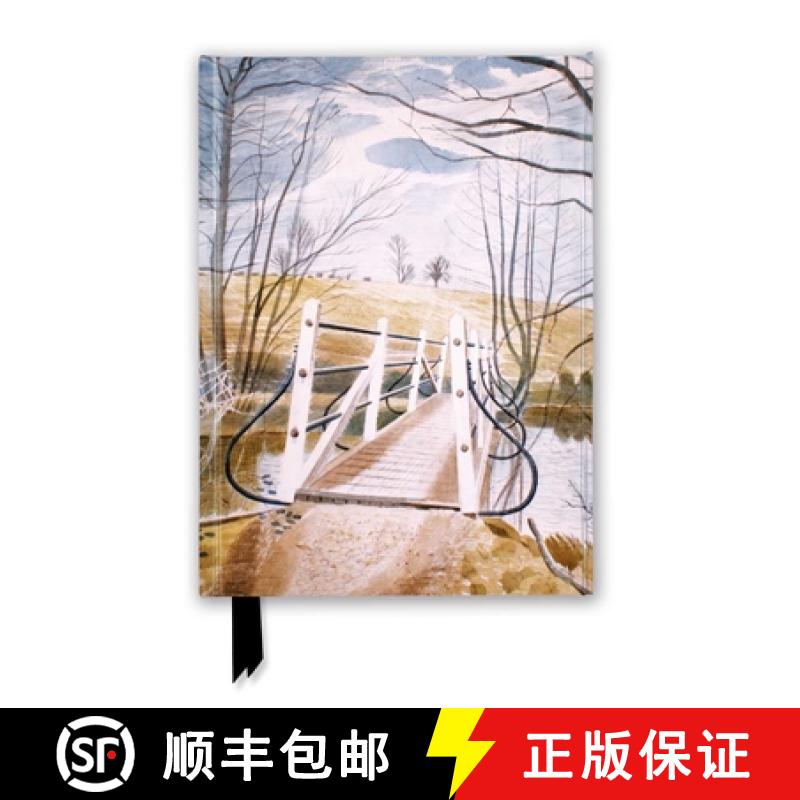 【3-4周达】Eric Ravilious: Iron Bridge at Ewenbridge (Foiled Journal) [9781839644559]