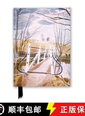 【3-4周达】Eric Ravilious: Iron Bridge at Ewenbridge (Foiled Journal) [9781839644559]