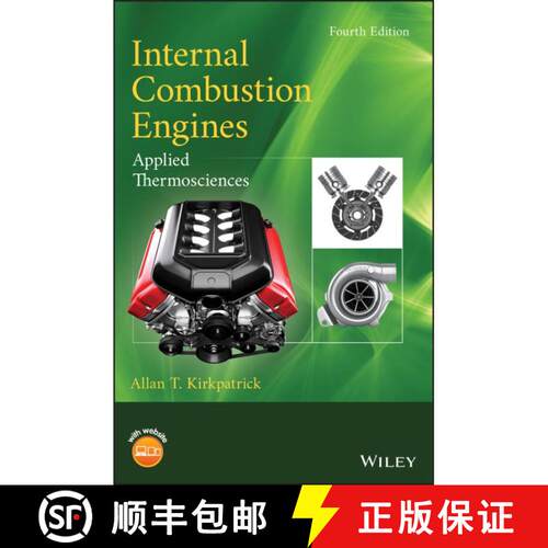 【3-4周达】精装 Internal Combustion Engines: Applied Thermosciences, Fourth Edition [Wiley机械工程] [9781119454502]