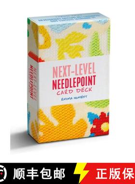 【3-4周达】Next-Level Needlepoint Card Deck: 50 Innovative Stitches and Techniques for Tapestry Embro... [9781446316832]