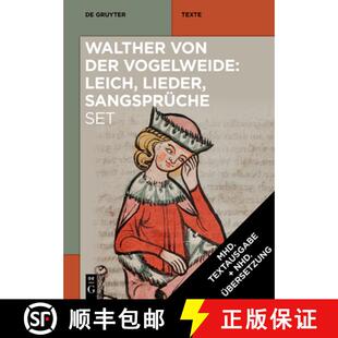 Leich Walther 9783111326351 Sangsprüche Lieder Vogelweide Der Von Set 预订