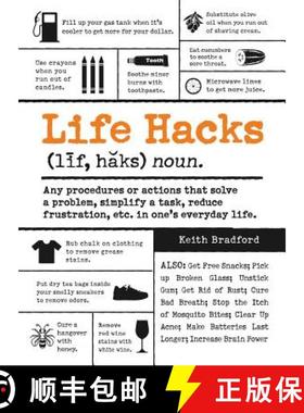 【3-4周达】Life Hacks : Any Procedure or Action That Solves a Problem, Simplifies a Task, Reduces Fru... [9781440582851]
