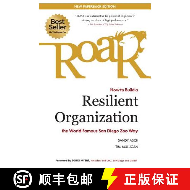 【2-3周达】Roar: How to Build a Resilient Organization the World-Famous San Diego Zoo Way [9781645703273]