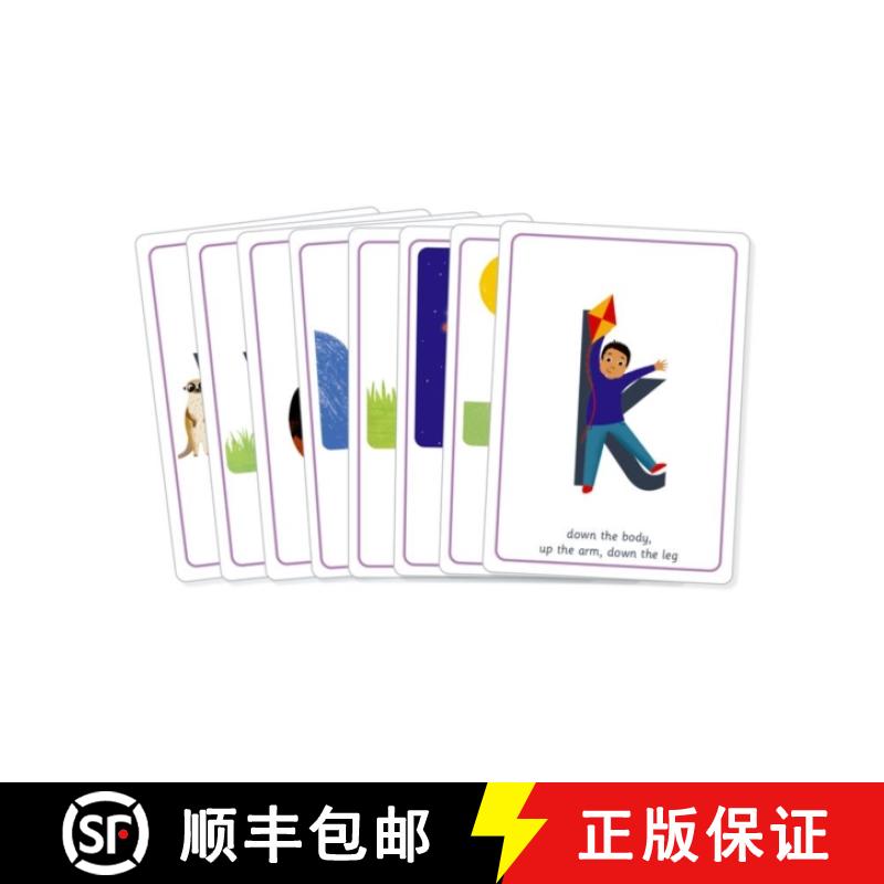 【3-4周达】Essential Letters and Sounds: Large Grapheme Cards for Reception/P1 [9781382036573]