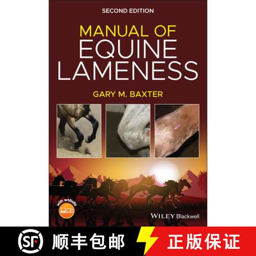 【3-4周达】Manual of Equine Lameness, Second Edition (2nd Edition) [9781119747079]
