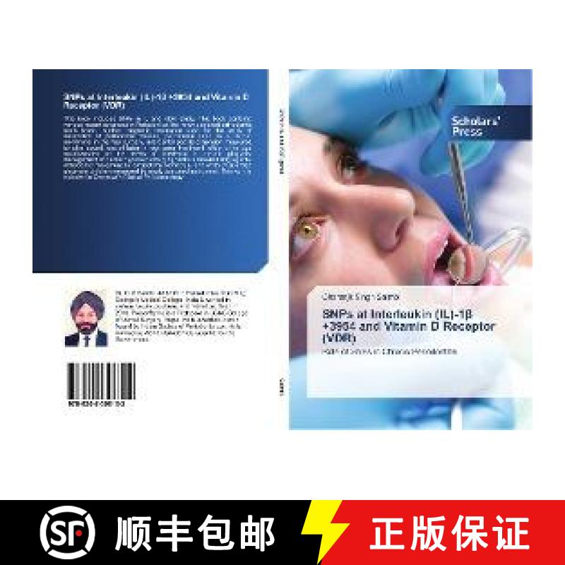 预订 SNPs at Interleukin (IL)-1β +3954 and Vitamin D Receptor (VDR) [9786202306102]