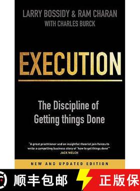 【3-4周达】Execution: The Discipline of Getting Things Done. Larry Bossidy and RAM Charan [9781847940681]