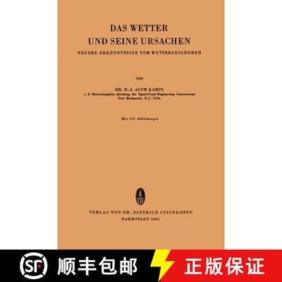 【3-4周达】Das Wetter und Seine Ursachen : Neuere Erkenntnisse vom Wettergeschehen [9783798500303]