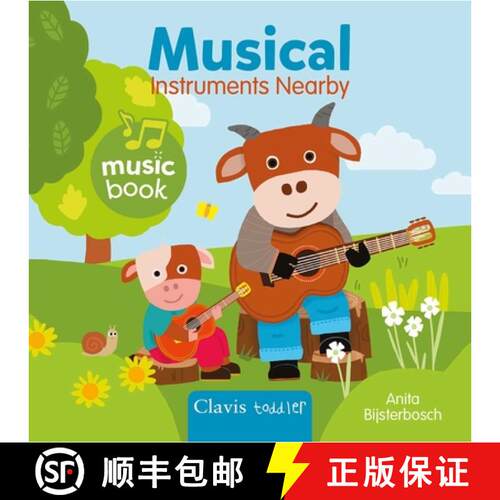 【3-4周达】Musical Instruments Nearby Sound Book [9798890632548]