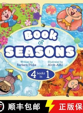 【3-4周达】Book of Seasons (4 in 1):  Learn About Seasons Through Reading and Fun . A Rhyming Adventu... [9783690340014]