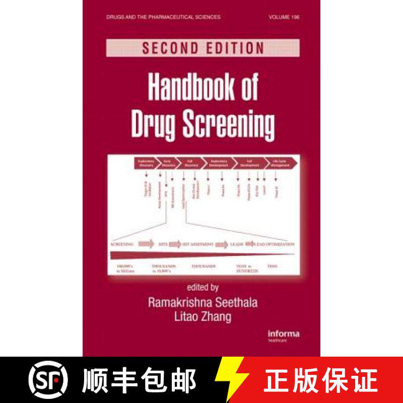 【3-4周达】HANDBOOK OF DRUG SCREENING, 2E [9781420061680]