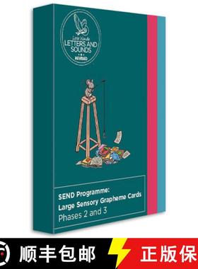 【3-4周达】SEND Programme: Large Sensory Grapheme Cards: Phases 2 and 3 [9780008582555]
