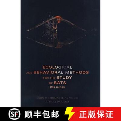 预订 精装 Ecological and Behavioral Methods for the Study of Bats [9780801891472]