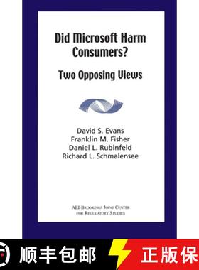 预订 Did Microsoft Harm Consumers?: Two Opposing Views [9780844771519]