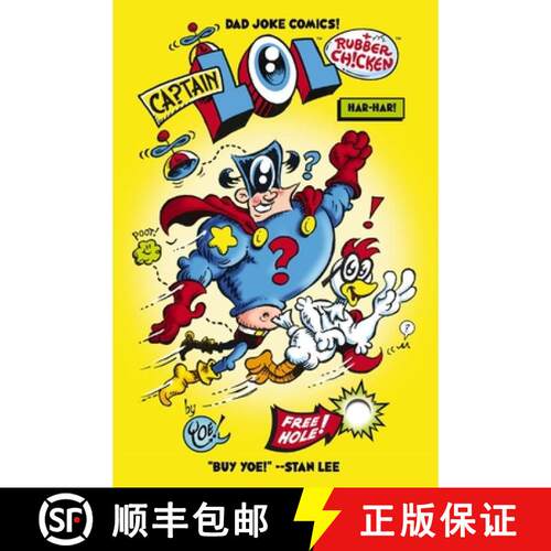 【3-4周达】Captain Lol and the Rubber Chicken: Superpowered Punch Lines for Kids [9781400348947]