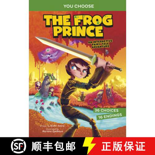 预订 The Frog Prince: An Interactive Fairy Tale Adventure [9781496658128]