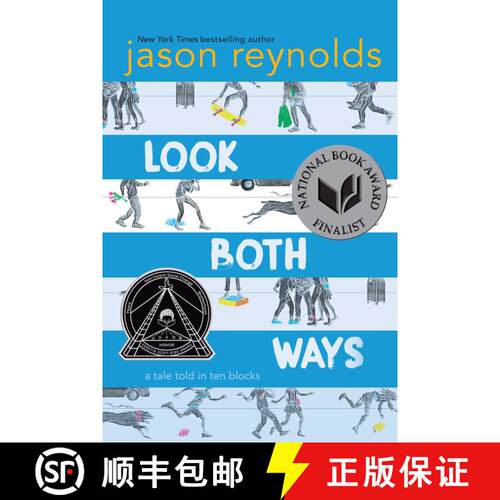 现货 双向观察 简装 Look Both Ways: A Tale Told in Ten Blocks [9781481438292]